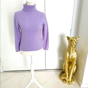 Lavender cashmere sweater